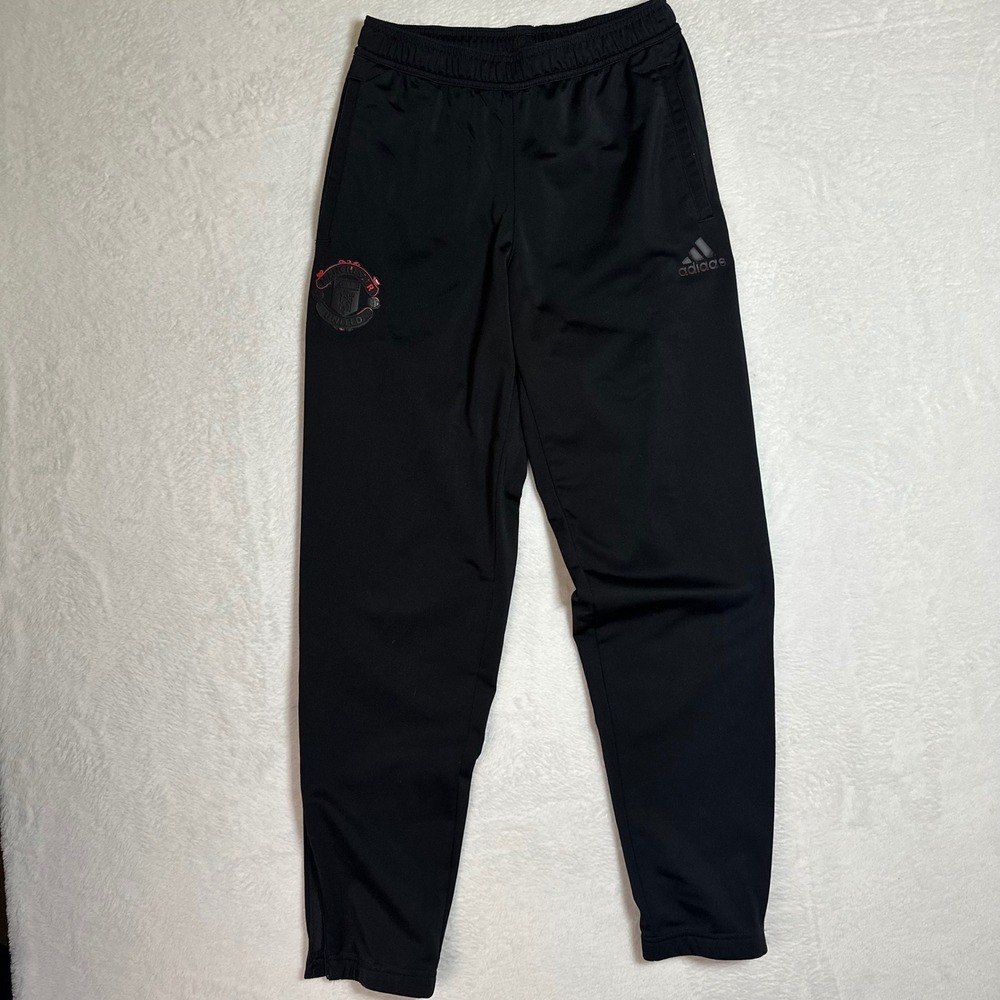 Adidas Womens XS Training Sweatpants Black Tapered Joggers Slim Fit Athleisure